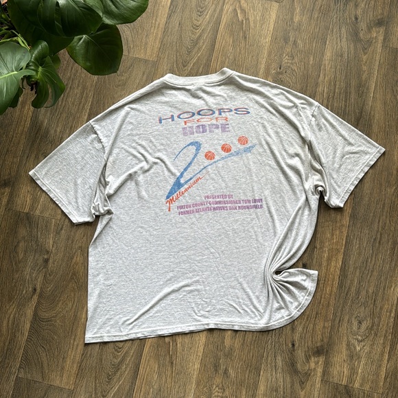 Vintage Other - Vintage vtg 2000 Hoops for Hope Relay for Life Tee